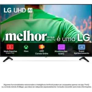 Smart TV LG UHD AI UA75 55" 4K HDR10 Pro webOS 25
