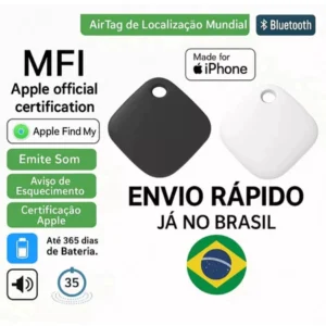 Rastreador AirTag Smart Localizador GPS Inteligente Sem Limite de Distância